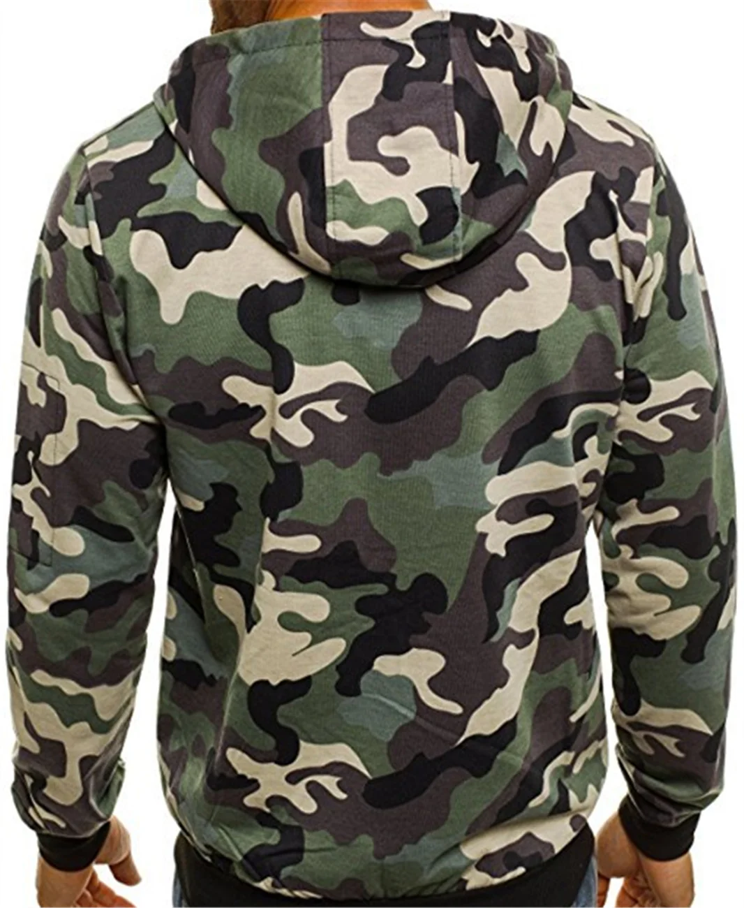  Men's Hoodies Cardigan Hooded Coat Camouflage Male fashion Army Combat Tactical Sweat Shirt Militar
