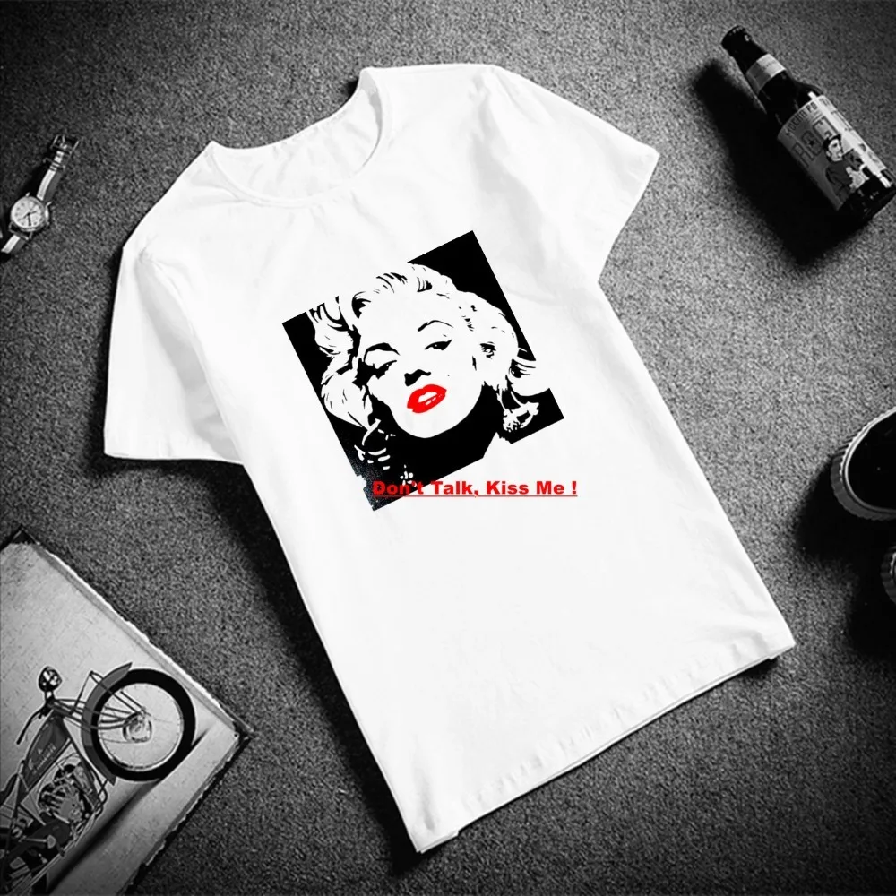 

Madonna Pop Art Printed Fashion Sexy aesthetics Short Sleeve T Shirt 100% Cotton Top Tees Casual O Neck T-Shirt Unisex