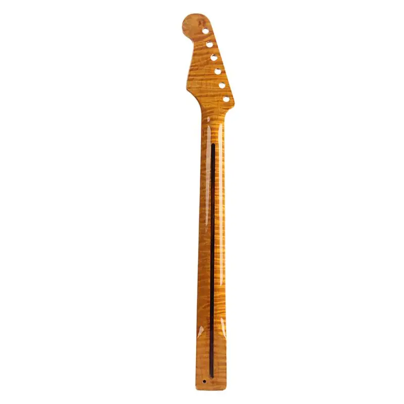 

GS37 21 Fret Tiger Flame Maple Guitar Neck Replacement Guitar Neck for SL Electric Guitar