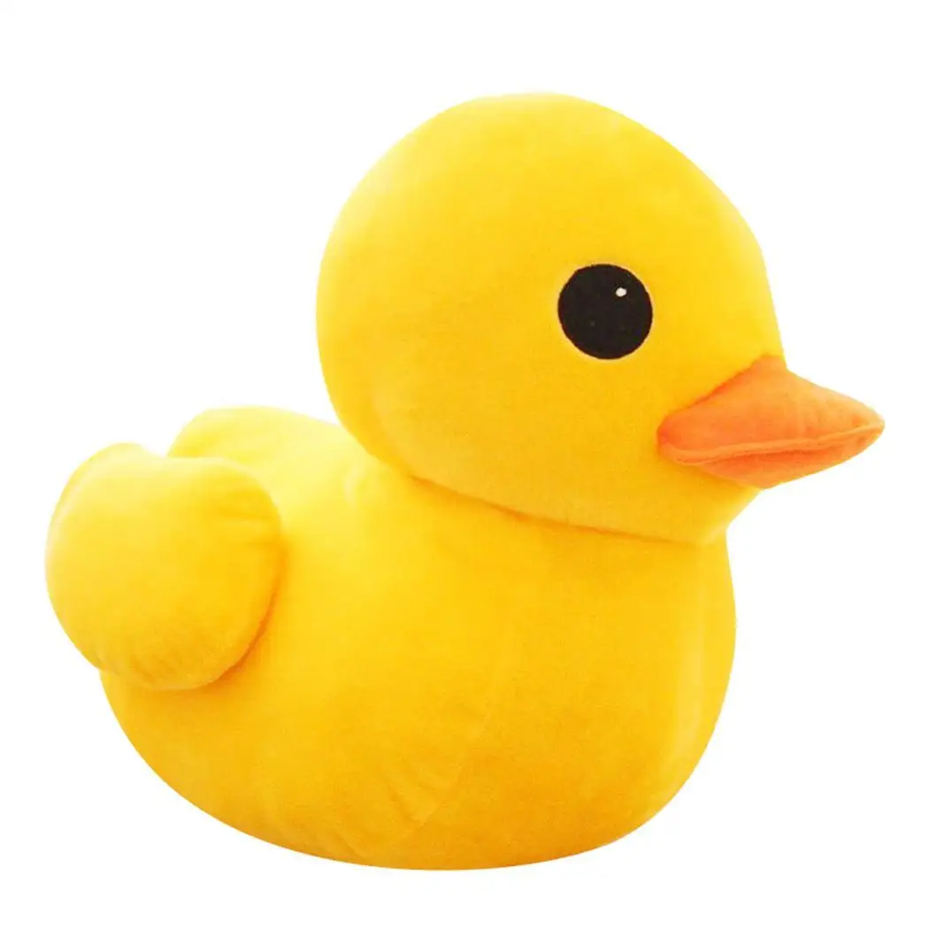 Детский подарок плюшевая утка вода мягкий сухой день рождения милый повесить желтый мыть игрушки