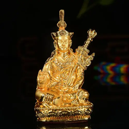 Тибетский сплав буддийский гуру лама Rinpoche падмасамбхава Будда статуя | Дом и сад