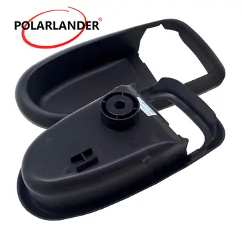

Plastic Black Left and Right Side Interior Inside Door Handle Cover Trim Bezel Housing for Hyundai Elantra 01 02 03 04 05 06