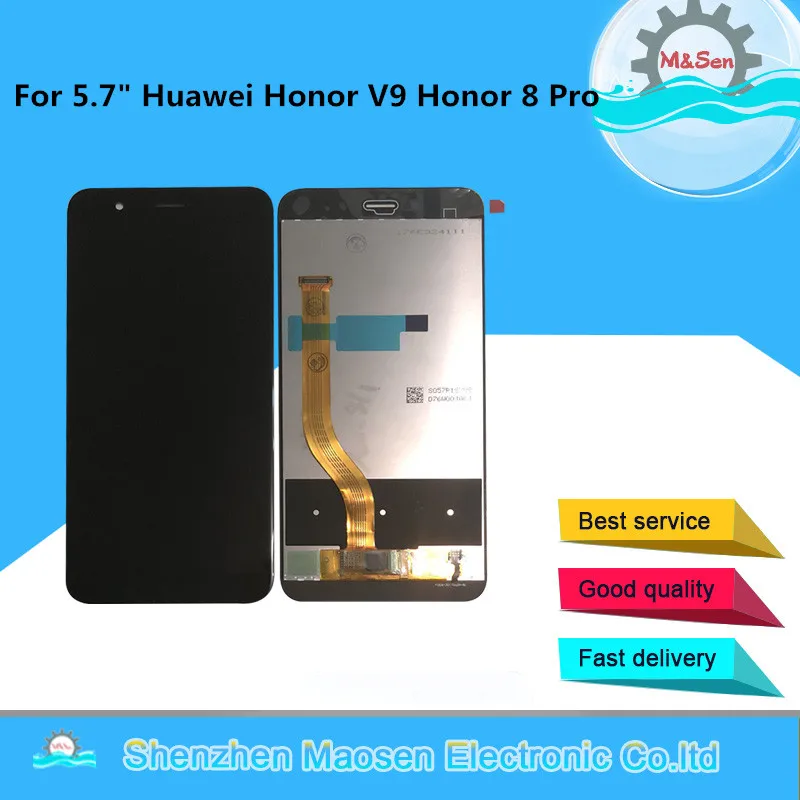 

M&Sen For Huawei Honor V9 Honor 8 Pro LCD Display Screen+Touch Panel Digitizer For Honor 8 Pro DUK-L09 DUK-AL20 Assembly Display