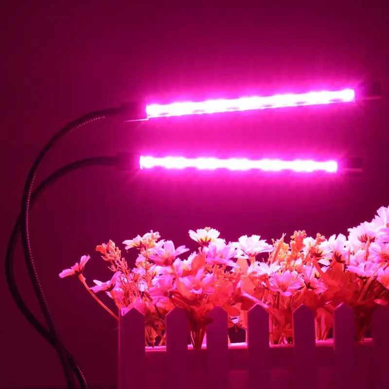 

USB Led Grow Light 18W 36LED Plant Grow Lamps Dimming Flexible Adjustable Arm High Power LED Grow Light Hydroponic seeding Lamps