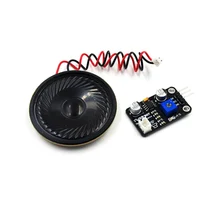 CLAITE 5 V LM386 Динамик модуль Мощность усилитель музыкальный плеер модуль электронных блоков для Arduino 34*21 мм