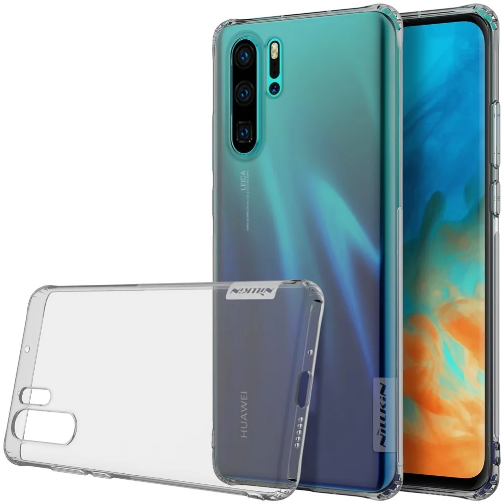 Чехол NILLKIN для huawei P30 Pro, чехол для huawei P30 Pro Lite, силиконовый чехол серии Nature, мягкая задняя крышка из ТПУ, чехол для телефона s