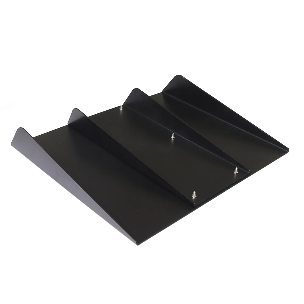 Nueva llegada 1 pc Universal ABS aleta de tiburón difusor de labios chasis de parachoques trasero negro para piezas de Exterior del coche Nueva llegada 1 pc Universal ABS aleta de tiburón difusor de labios chasis de parachoques trasero negro para piezas de Exterior del coche