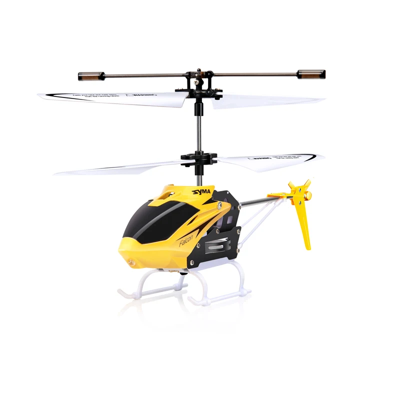 Оригинальный Новый SYMA W25 2CH Крытый маленький RC Электрический алюминиевый сплав
