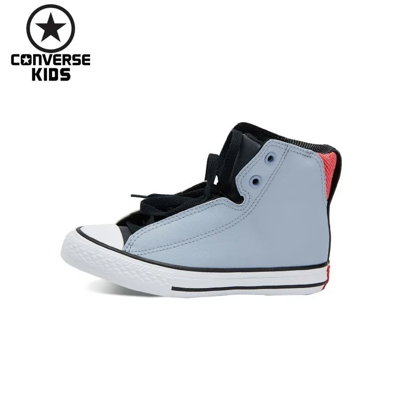 

CONVERSE Children's Shoes Chuck Taylor All Star High Help Leisure Time Sneakers For Boys #656004C
