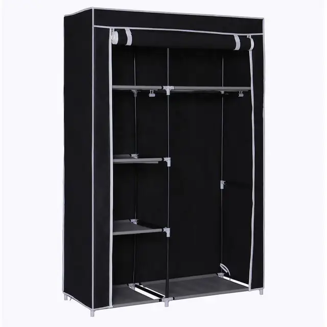 Special Price 64" Wardrobe Closet Storage Organizer DIY Assembled Nonwoven Storage Cabinet Creative Clothing Closet for Home Furniture Special Price 64" Wardrobe Closet Storage Organizer DIY Assembled Nonwoven Storage Cabinet Creative Clothing Closet for Home Furniture