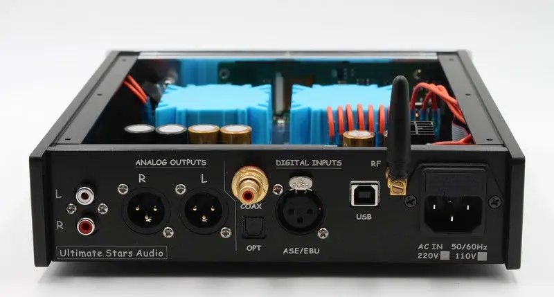 Ustars AK4497 AK4497EQ ЦАП XLR balacned HIFI USB Декодер TFT дисплей Bluetooth 5 0 XMOS XU208 DSD256|Усилители