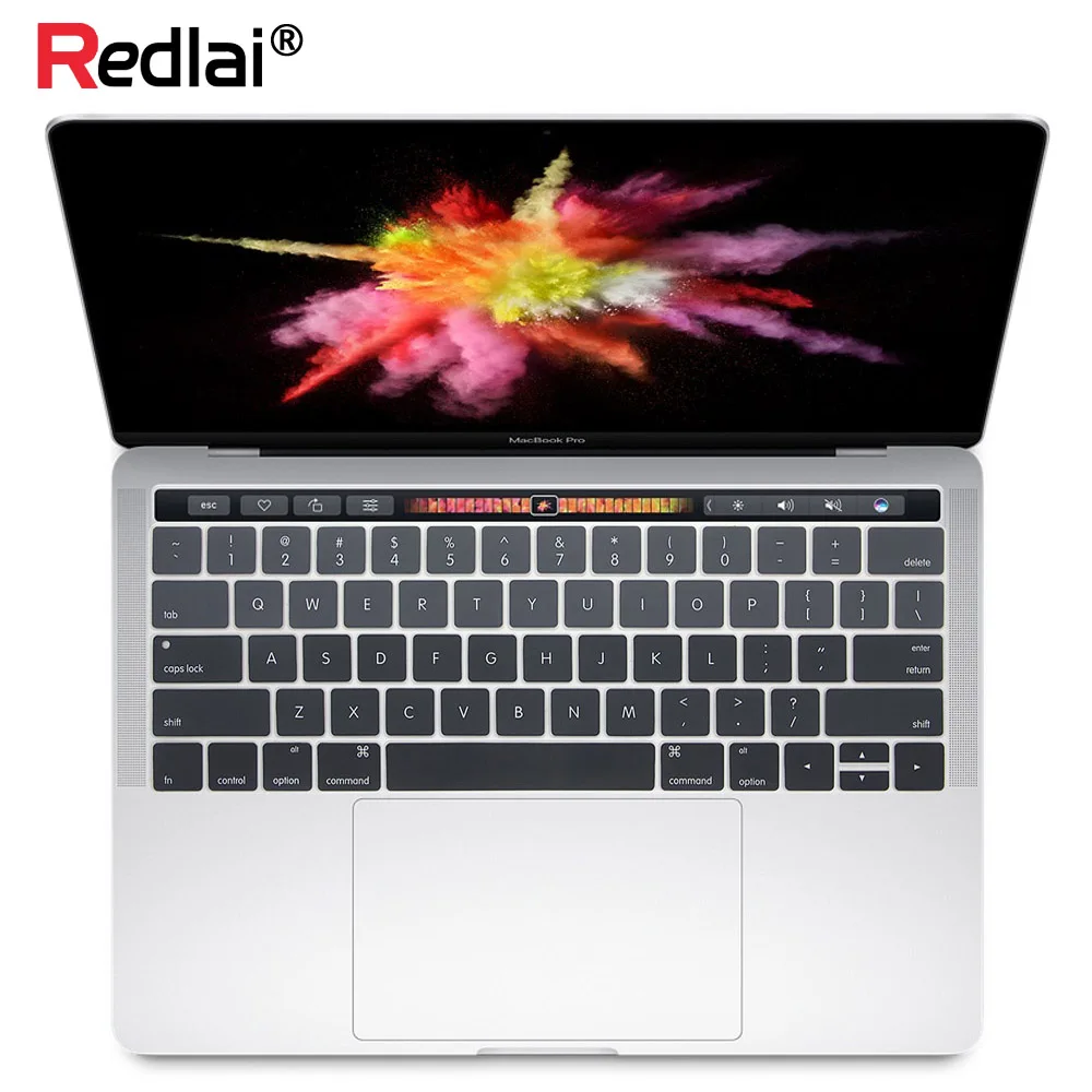 Градиентная силиконовая пленка на клавиатуру для Apple MacBook New Pro retina 1" 15" с сенсорной панелью / выпуска A1989