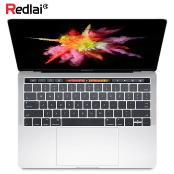 

US English Gradient Silicone Keyboard Cover Film For Apple MacBook New Pro Retina 13" 15" with Touch Bar 2018/2017 Release A1989