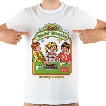 

Let's Make special Brownies funny t shirt homme JOLLYPEACH BRAND new white casual short sleeve tshirt men