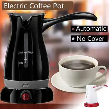 

Portable 250ml Electric Coffee Pots Stainless Steel Tea Home Office Coffee Maker Percolator Filter 3 Cups Pot Kitchen Tools
