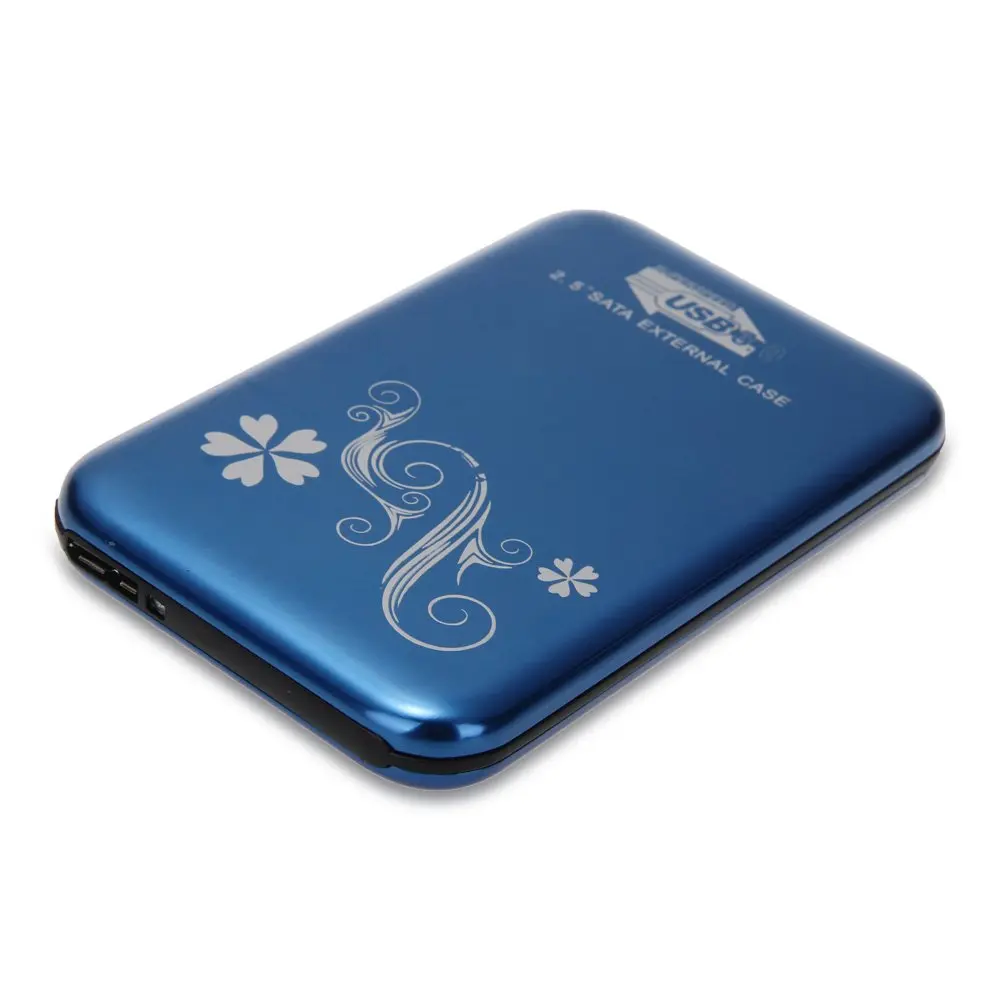2," SATA внешний жесткий диск Корпус чехол жесткий для USB3.0 синий