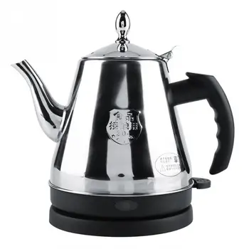 

Electric Kettle Fast Water Heating Boiling Pot High Power Electric Kettle Safety Auto-off Function Quick 1L 304 Stainless Steel