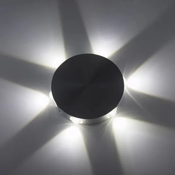 

CLAITE 6W LED Wall Light Modern Wall Sconce Lamp AC90-260V Wall Mounted Aluminum Lighting Fixture for Indoor Home Decoration