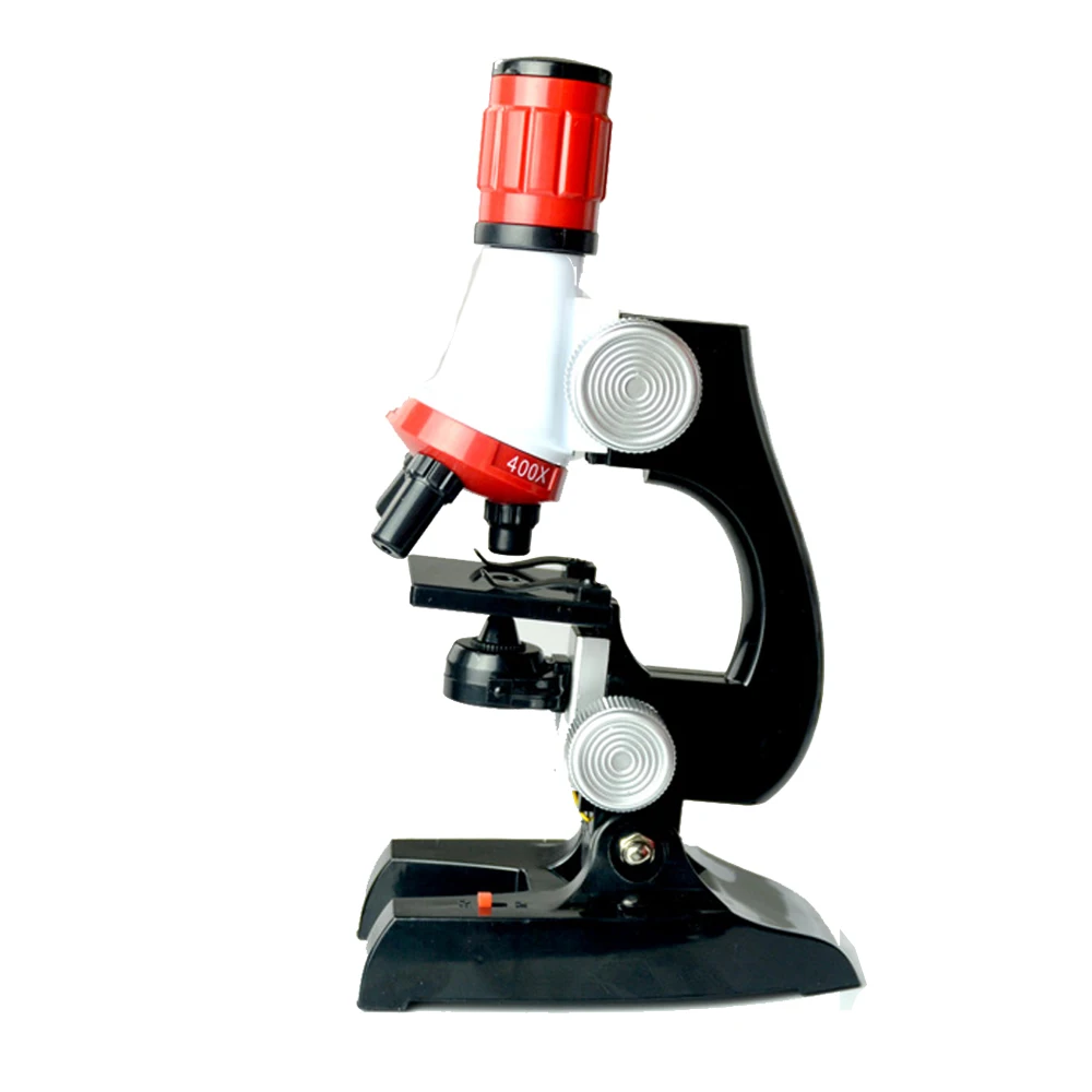Children Microscope Simulation Biological Science Microscope Kit Kids Educational Interest