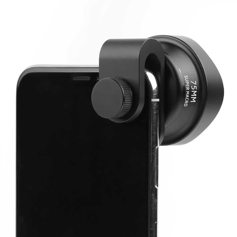 Sqpp Pholes 75 мм мобильный макро объектив телефона Камера макро Объективы для Iphone Xs Max Xr X 8 7 S9 S8 S7 пикселей клип на 4 k Hd объектив
