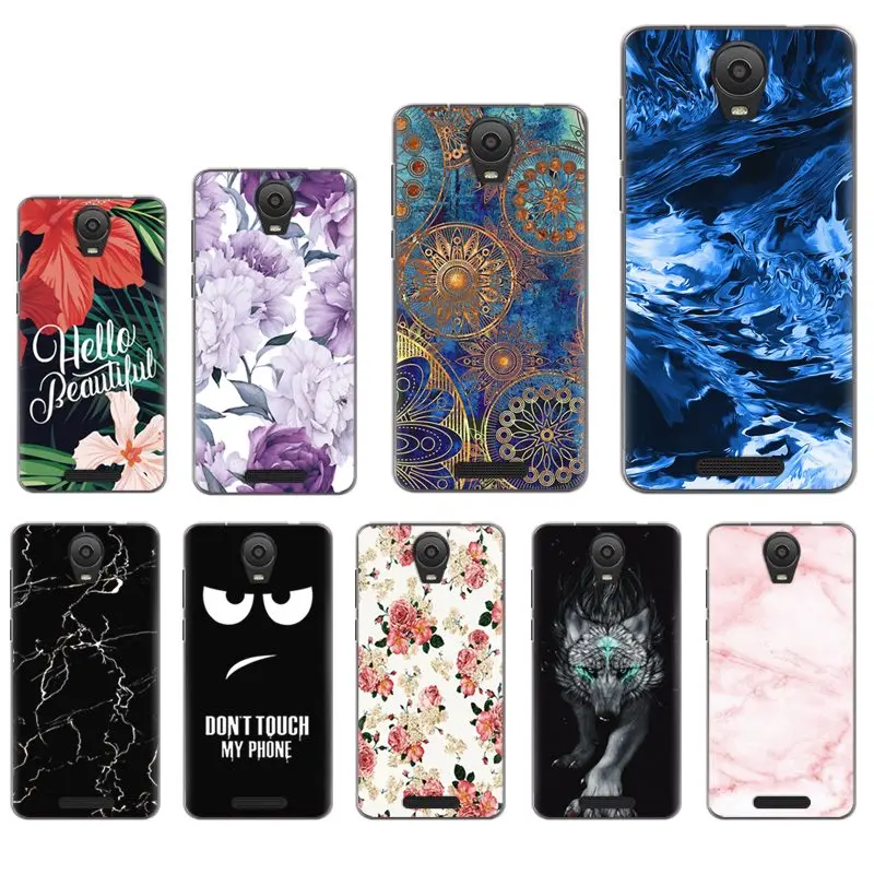 Skin Back Phone Cover For BQ 6050 Jumbo Colorful Design Soft Case Stylish Painted TPU Silicone |