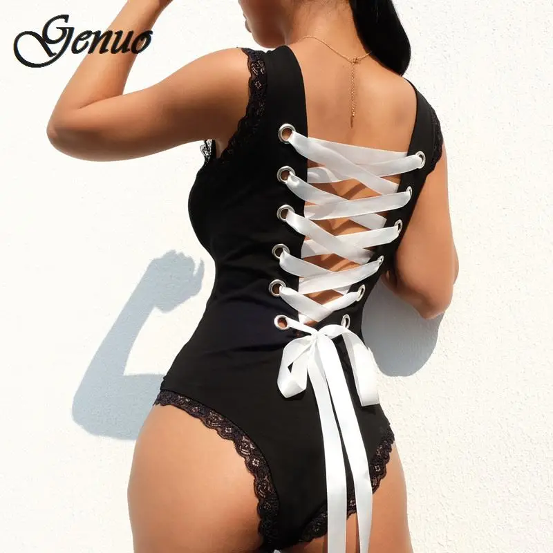 أسود الدانتيل خليط خزان ارتداءها المرأة مثير أكمام الجسم موهير 2019 عارية الذراعين Bodycon كريسس الصليب ضمادة داخلية أسود الدانتيل خليط خزان ارتداءها المرأة مثير أكمام الجسم موهير 2019 عارية الذراعين Bodycon كريسس الصليب ضمادة داخلية