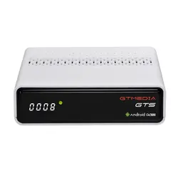 GTMEDIA Gtc спутниковый ресивер Android 6,0 Tv Box + Dvb-S/S2 Smart Tv Box встроенный Wifi Hd 4K пульт дистанционного управления