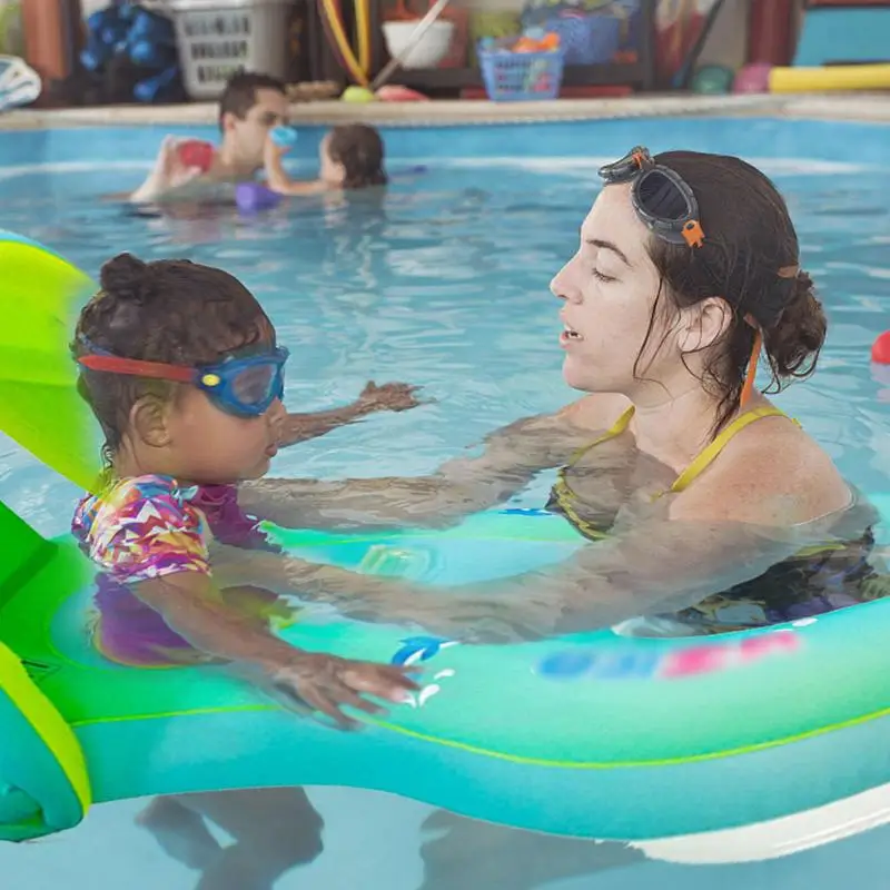 

Baby Spring Float Inflatable Swim Ring Parent Child Interactive Swimming Ring