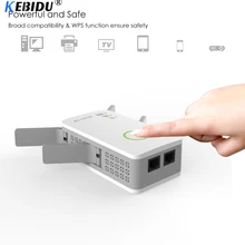 KEBIDU 1200 Мбит/с 2,4 ГГц 5 ГГц двухдиапазонный AP беспроводной Wi-Fi ретранслятор диапазон AC расширитель ретранслятор маршрутизатор WPS с 4 внешними антеннами