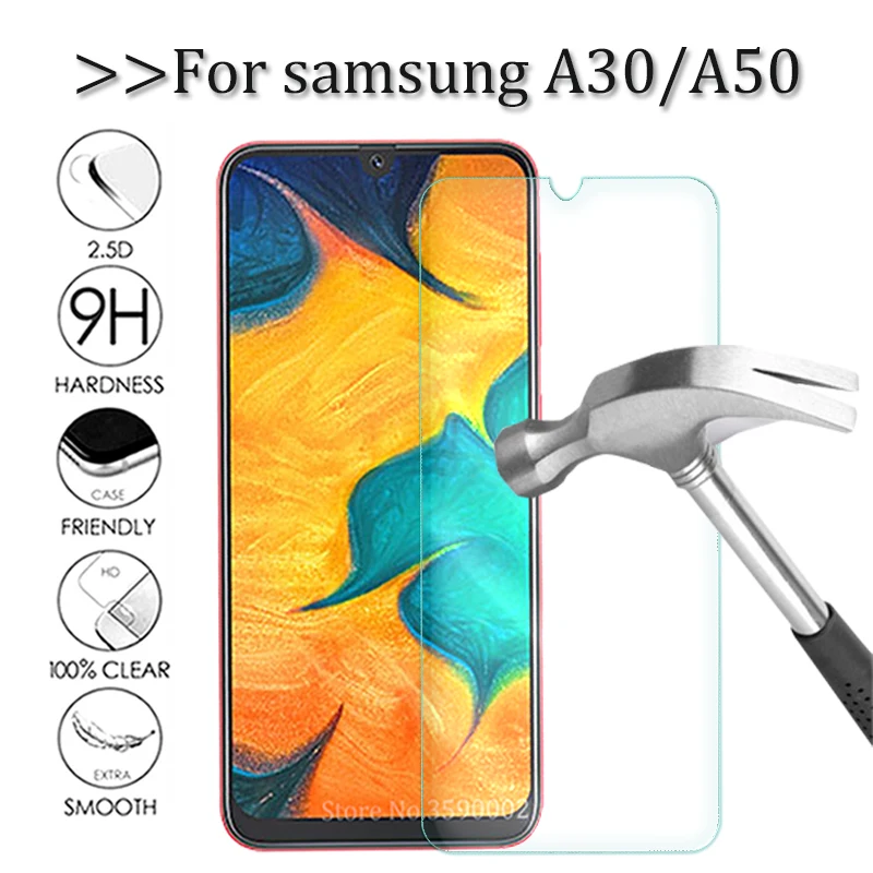 Закаленное стекло для Samsung Galaxy M20 M30 M10 Защита экрана A30 A50 защитная пленка Samsun A 30 50 M
