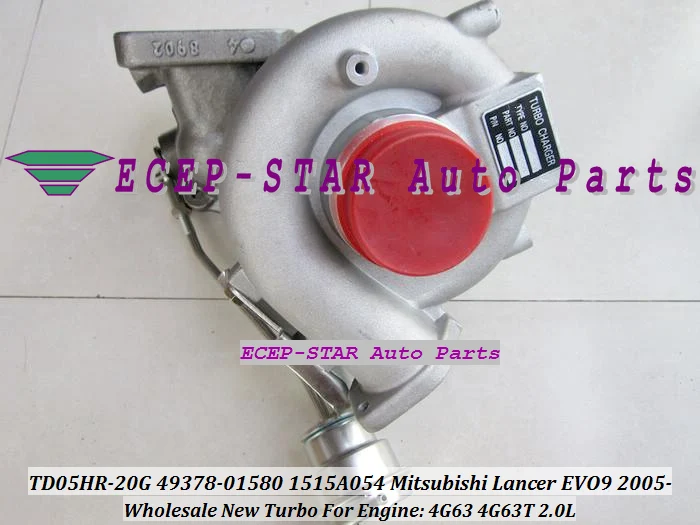 TD05HR TD05HR-20G 49378-01580 1515A054 Turbo Turbine Turbocharger fit For Mitsubishi Lancer EVO EVO9 2005- 4G63 4G63T 2.0L (2)