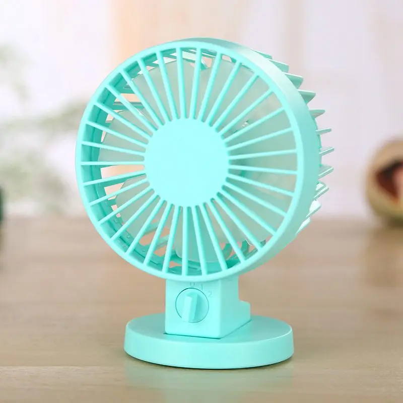 

Mini USB Personal Table Desk fan,Powerful Wind Portable Small Quiet Fan 2 Speed Modes Dual Blades for Room Office Desktop Outd