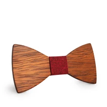 12*5.8cm2019 бренд тренд Простой моды темперамент деревянный геометрический галстук-бабочка высокого качества галстук-бабочка ручной работы из дерева