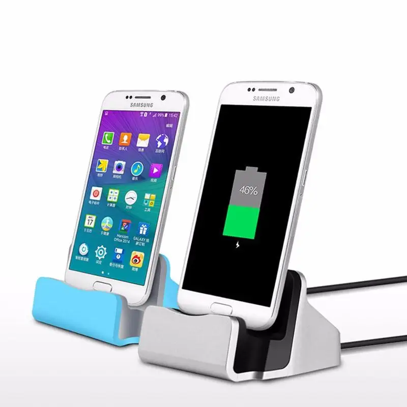 50PCS Quick Dock Charger Stand Station Cradle Charging Sync Docking For Type-c iPhone 7 Plus Samsung S6 S7 edge Chargers | Мобильные