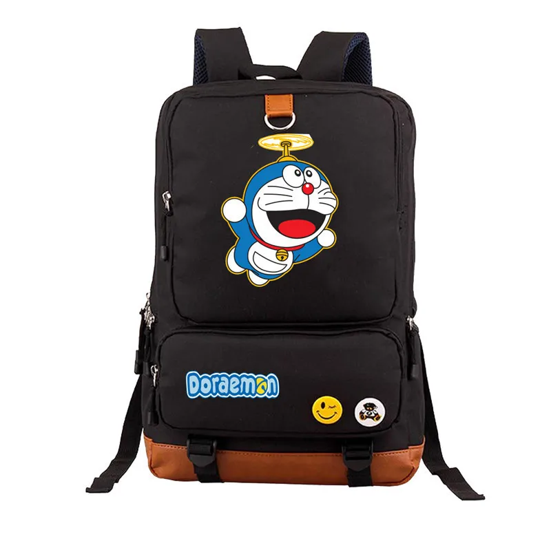 Японский рюкзак аниме Doraemon сумка на плечо студенческий школьный ранец для мужчин
