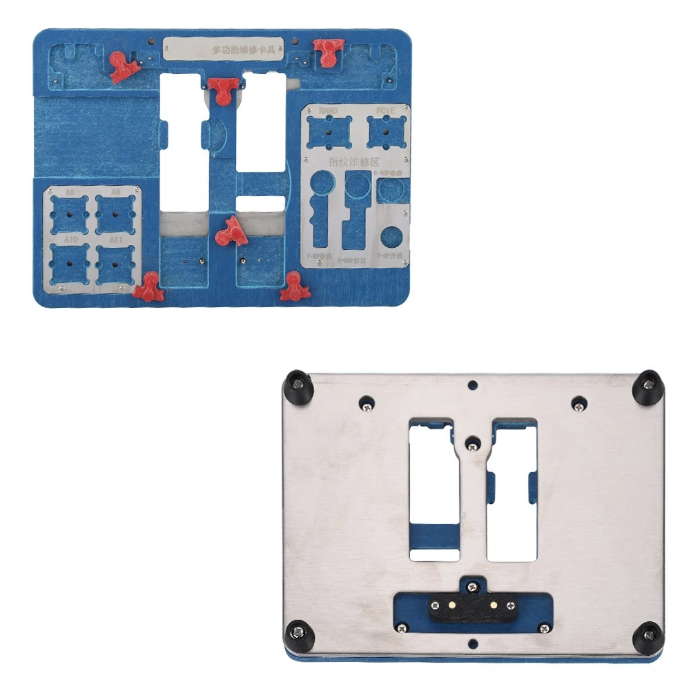 

Multiple Use Fixture Motherboard PCB Holder For iPhone 5S/6/6S/6SP/7/7P/8/8P/ XR Mobile Phones Repair Tool