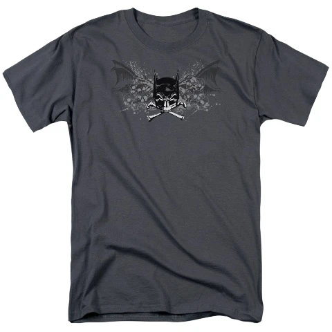 Trevco Batman Ill Omen футболка с коротким рукавом для взрослых 18 1 Charcoal Small| |
