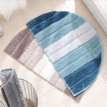 Противоскользящий ковер для пола, водопоглощающий коврик для спальни, круглый ковер, теппич, прихожая, кухонные коврики Dropship