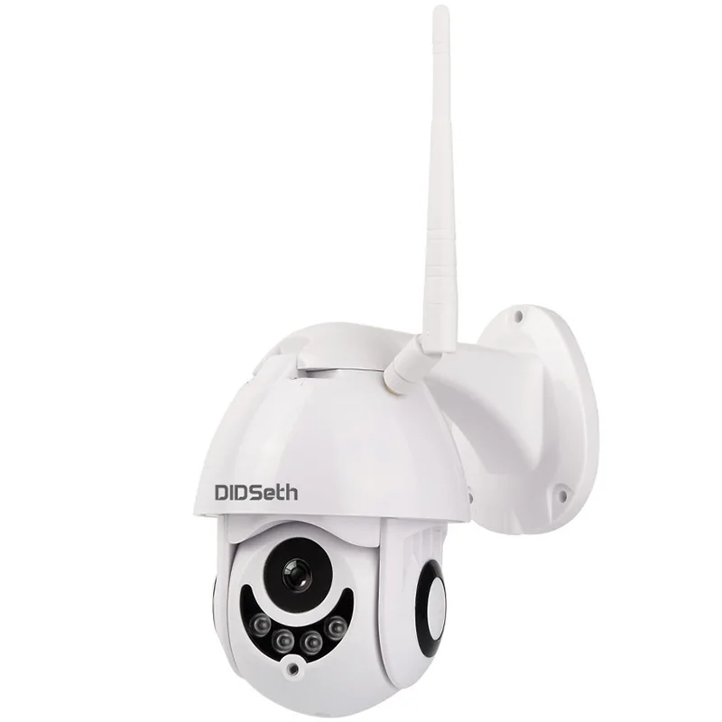 

DIDseth DID-N56T-200 2MP 1080P IP Network Camera Two-way Audio PTZ Control Motion Detection IR Night Vision Waterproof Cam