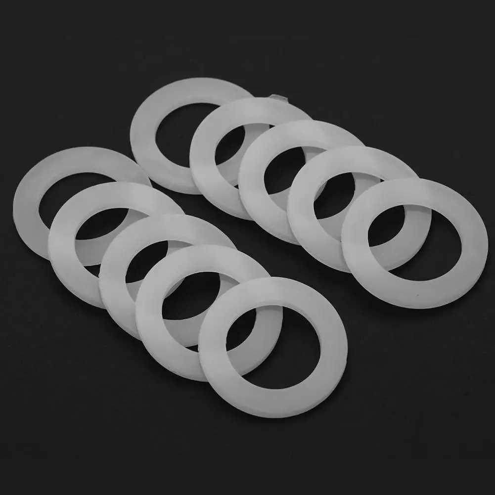 

10pcs O-rings Water Heater Seal Silicon Flat Gaskets Washer Avirulent Insipidity Hardware Tools