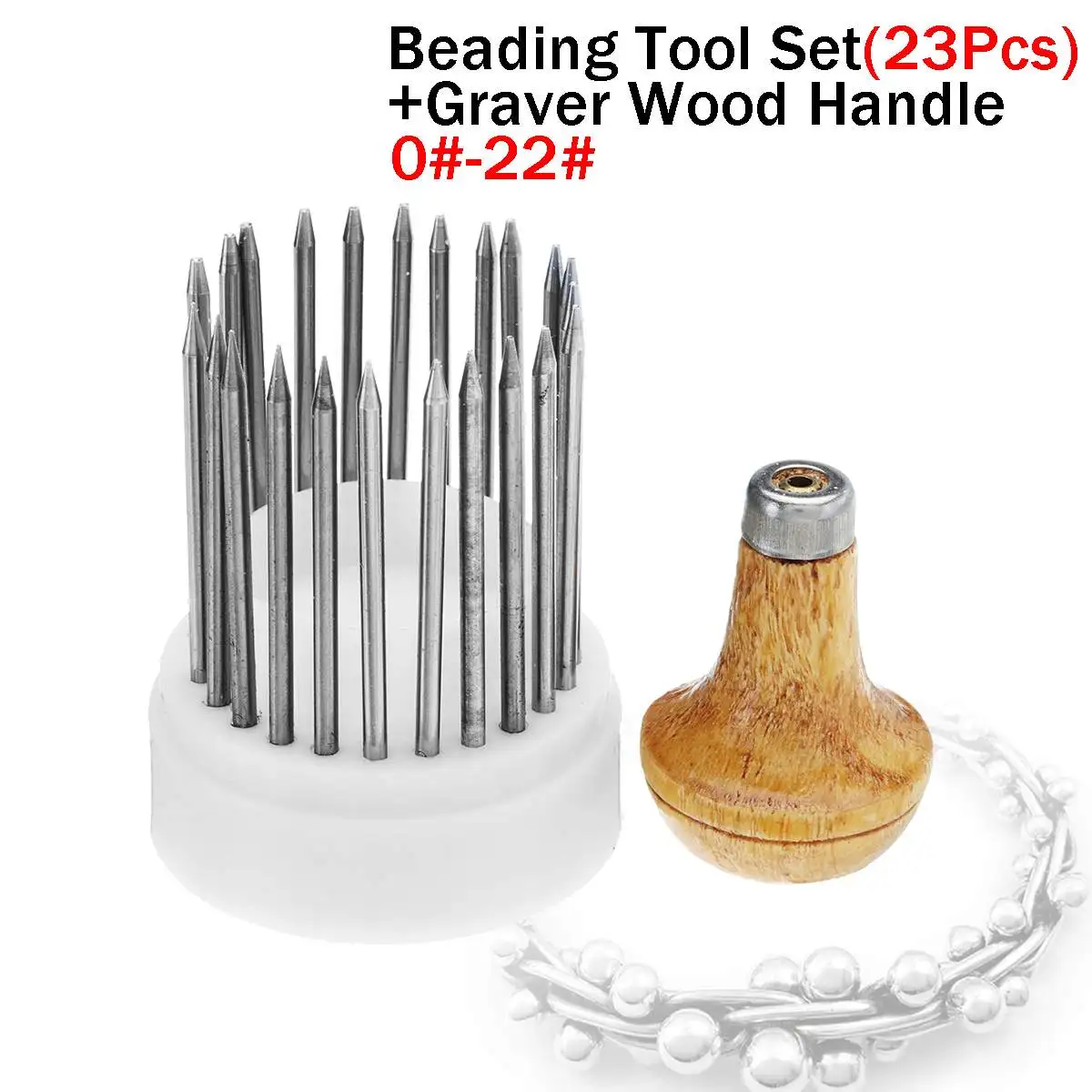 Buy 23pcs Beading Tools Graver Wood Handle in 23 Sizes