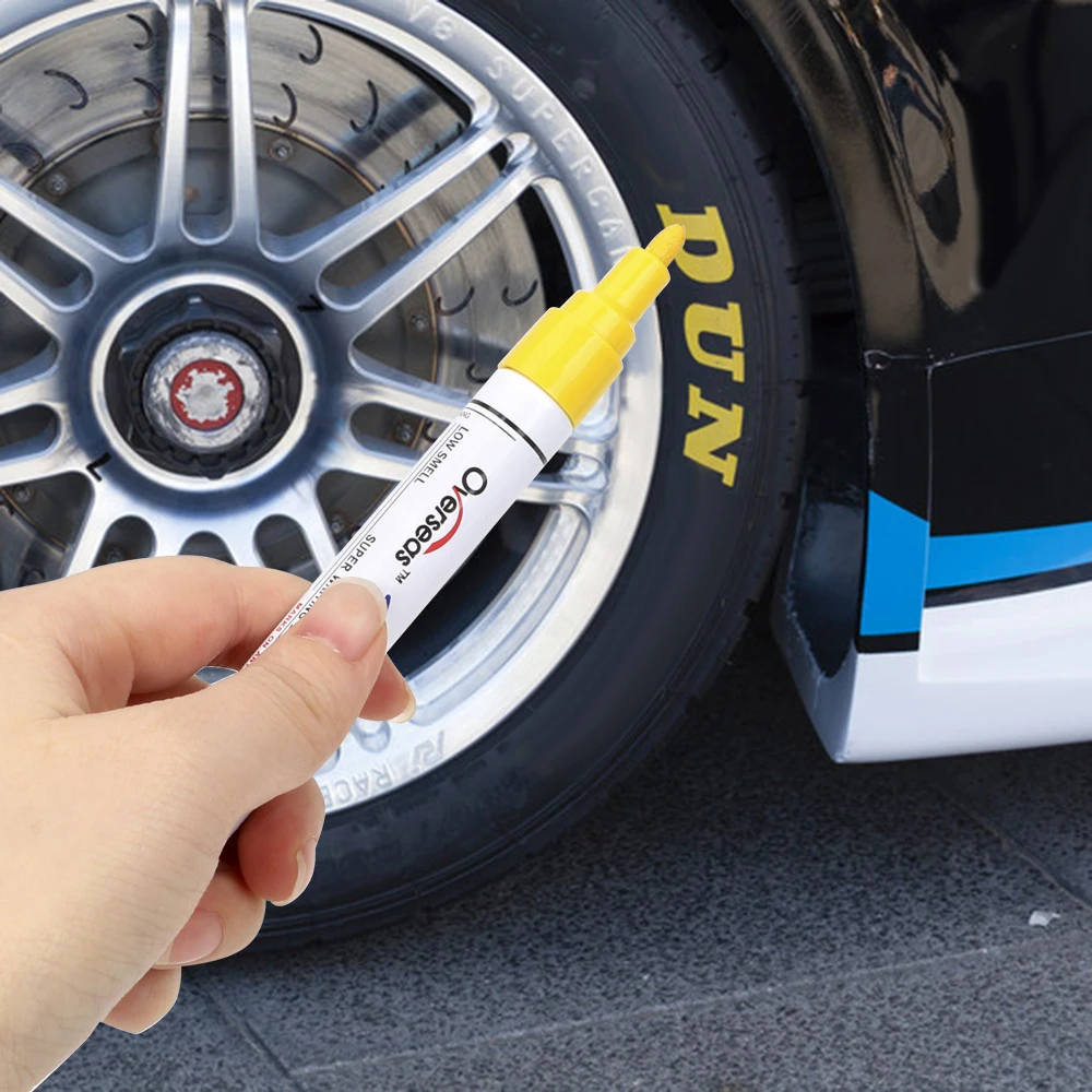 LEEPEE Fix it Pro краска уход маркировка ручка инструменты для ухода за машиной Авто маркер для автомобильных шин автостайлинг 6 цветов