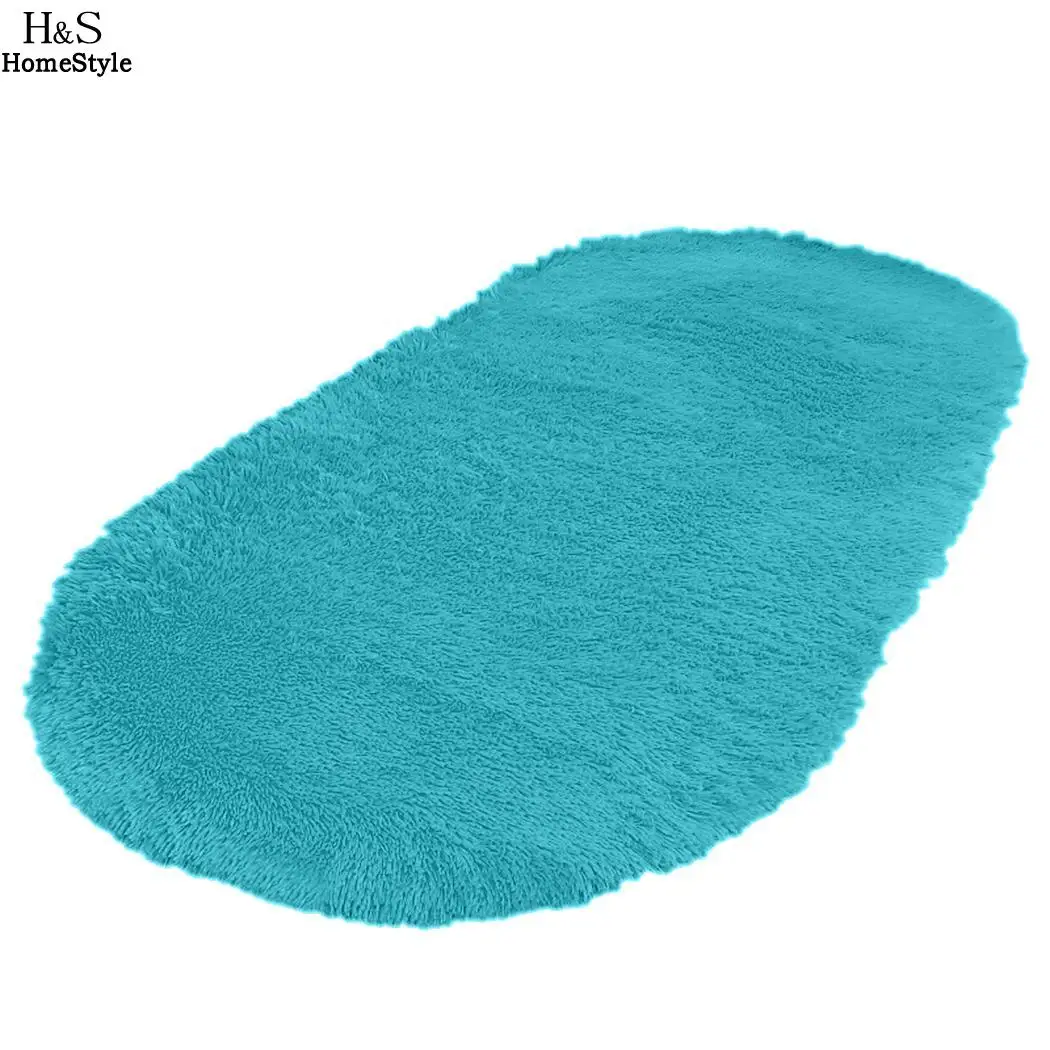 Bedside Mat Carpet 200cm Room 120cm Bedroom Oval Living x Table Solid Rug 100cm Coffee 160cm