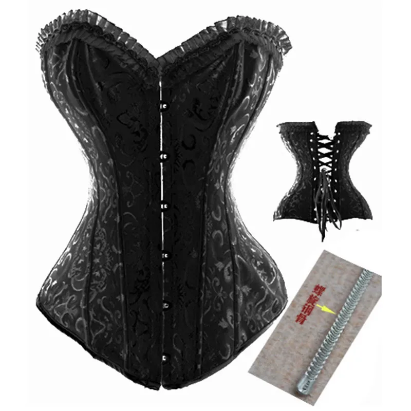 

girdle forwomen waist support corset underbust shaper underwear top slimming bustier corsets sexy bride abdomen with Steel bone