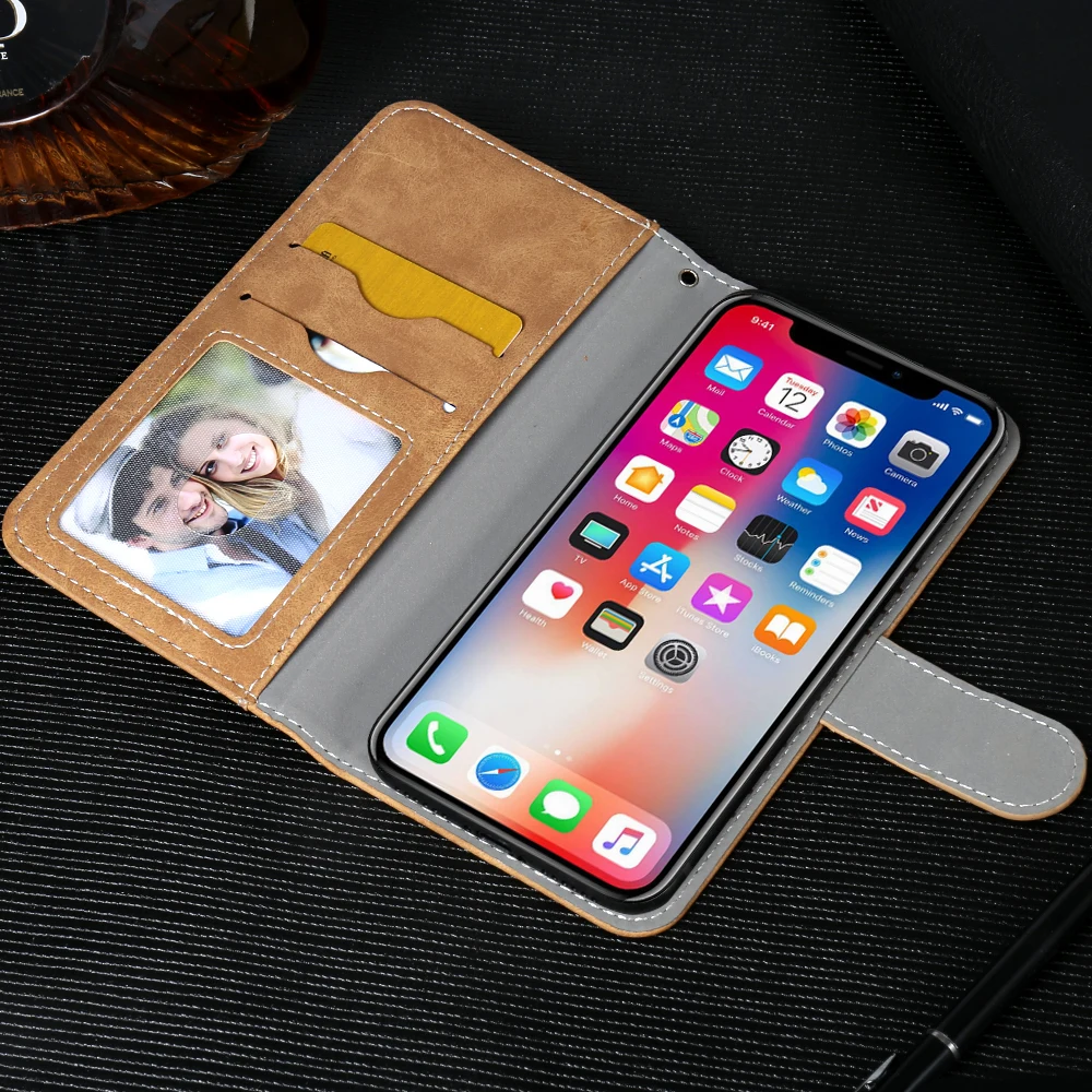 Новый дизайн! Роскошный кожаный чехол RoverPhone Optima 5 0 с откидной крышкой и