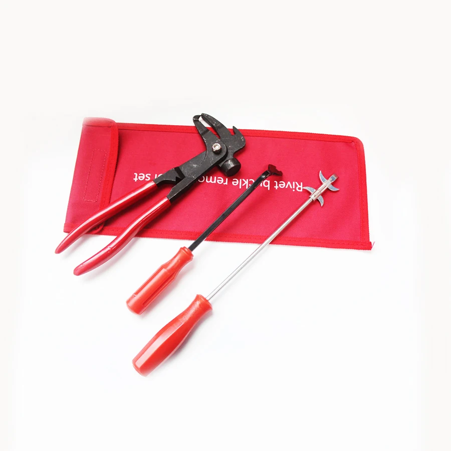 Auto Tire Repair Tool Kits Balance Hammer + Sharp Hook + Flat Hook Vehicle Maintenance Kit 3 Piece Set