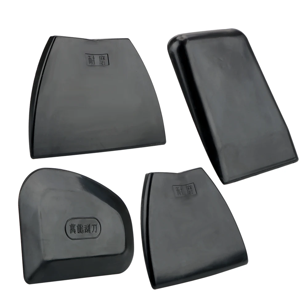 Rubber Squeegee Wall Putty Scraper Car Styling Auto Accessories Black