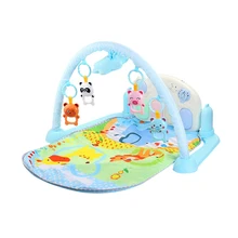 1 шт. детская подушка мягкий пульт дистанционного управления защитный фитнес ползающий развивающий коврик для игр ковер игровой каркас для младенцев 80x52x45 см