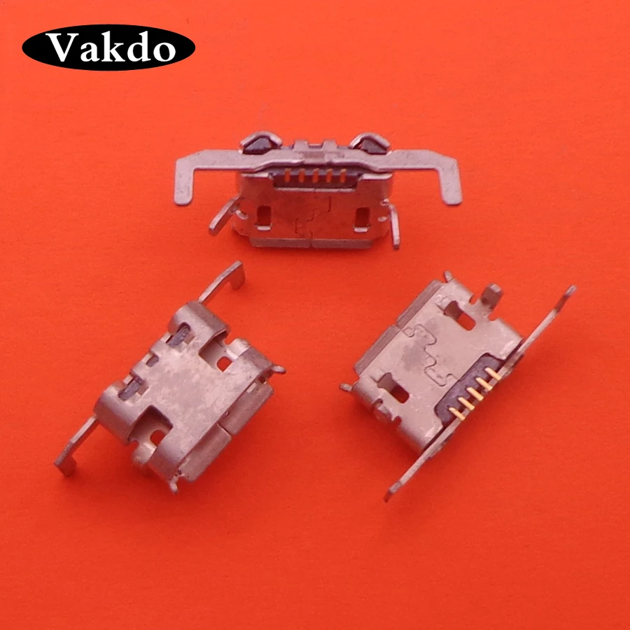 20-100 Pz/Lotto Micro Usb Power Charging Charging Connettore Presa Dock Port Per Xbox One Xboxone Gamepad Controller