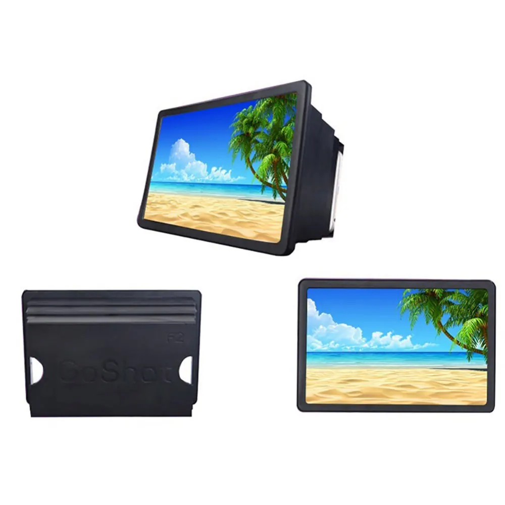  KISSCASE 3D HD Mobile Phone Screen Amplifier Cell Phone Foldable Phone Screen Video Magnifier Video